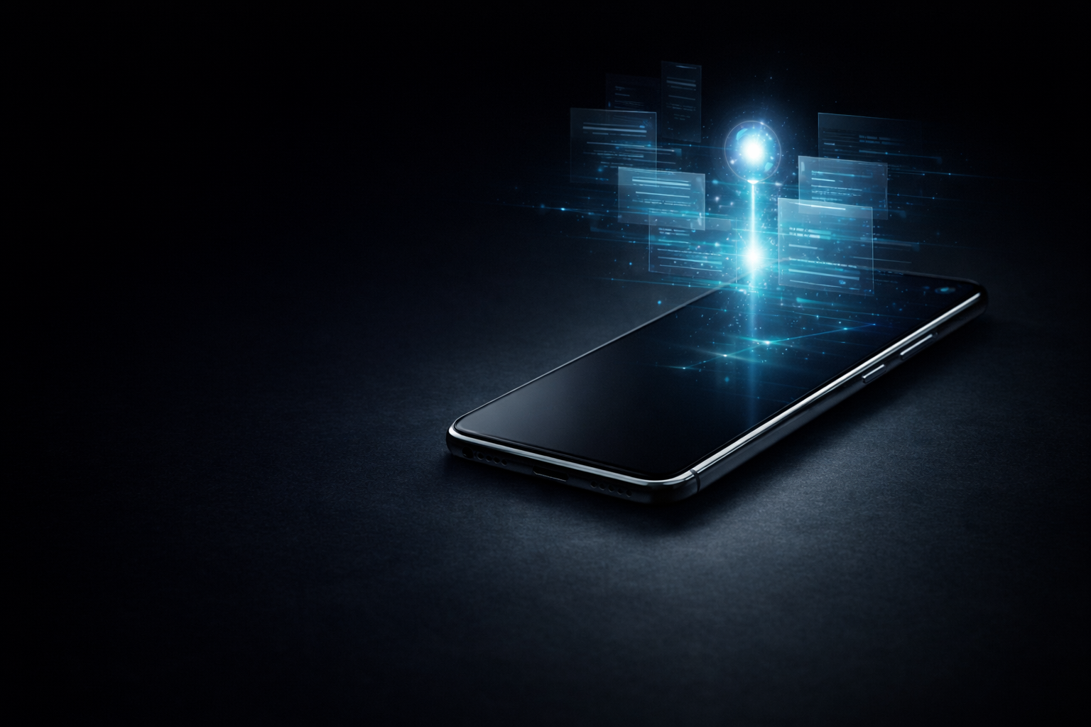 Concept image of Apple Siri powered by Gemini AI on a smartphone