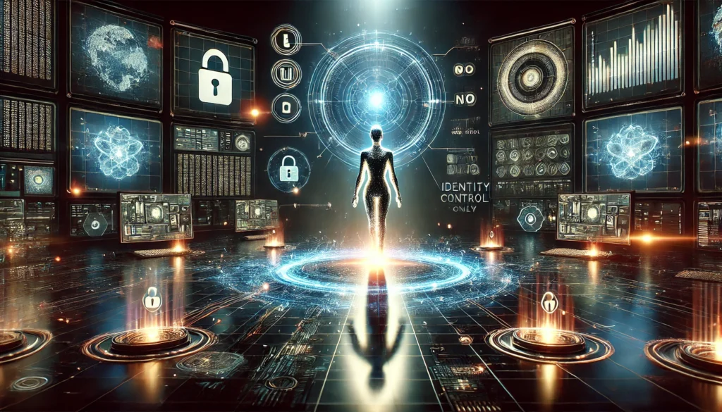 Autonomous AI agent breaching Bain's Pyxis competitive intelligence platform in a dark enterprise cybersecurity environment with exposed databases, JWT tokens, and AI system controls.